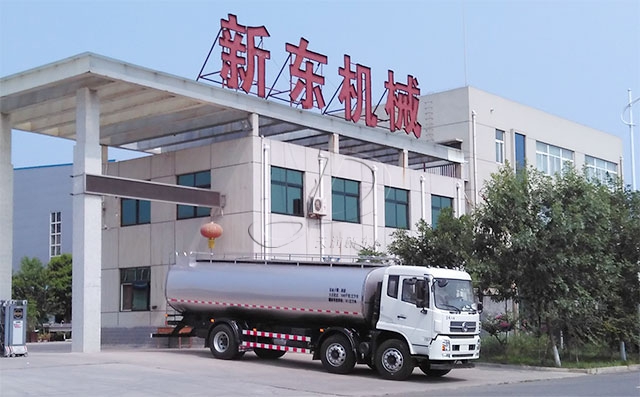 新东机械16吨液态鲜奶运输车又又又发货了！