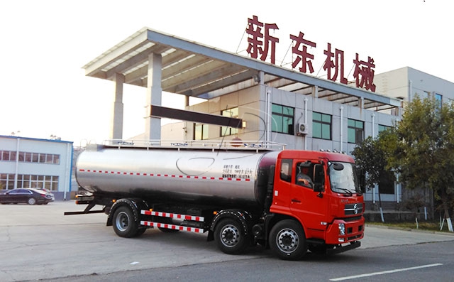 云南郭经理17m³车罐一体运奶车今天发货