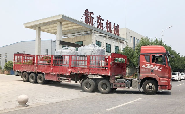 天润新东6吨立式鲜奶冷藏罐发往甘肃甘南