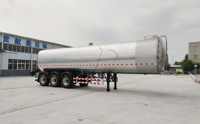 38吨运输牛奶半挂罐车