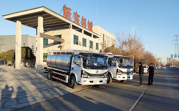 車罐一體羊奶運(yùn)輸車